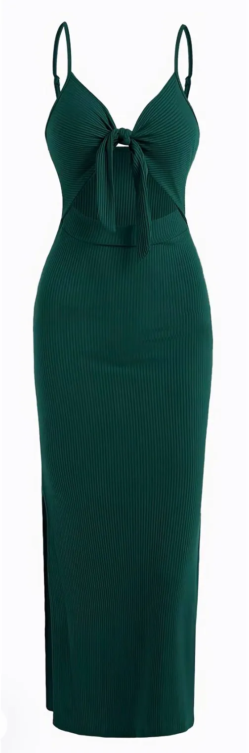 Emerald Green Dress Size M - Image 4
