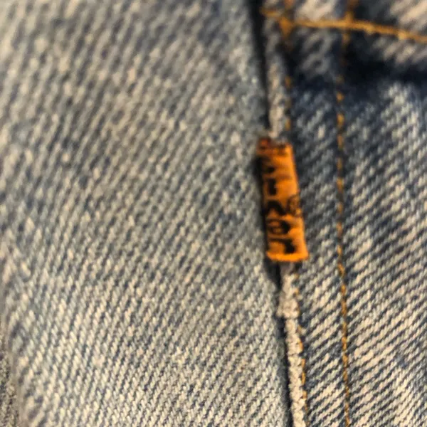 Vintage Levi’s orange tab 505 jean denim shorts - size 31 - Image 5
