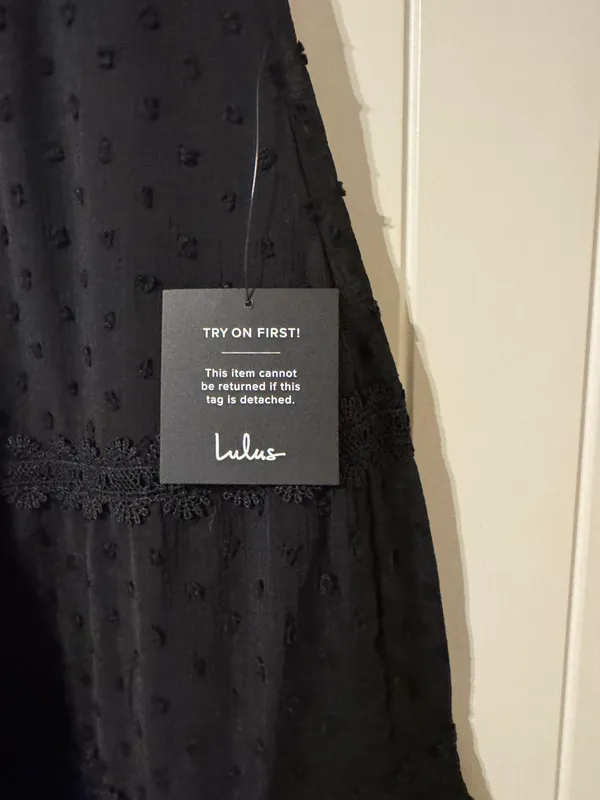 Lulus Black Dress - Image 3