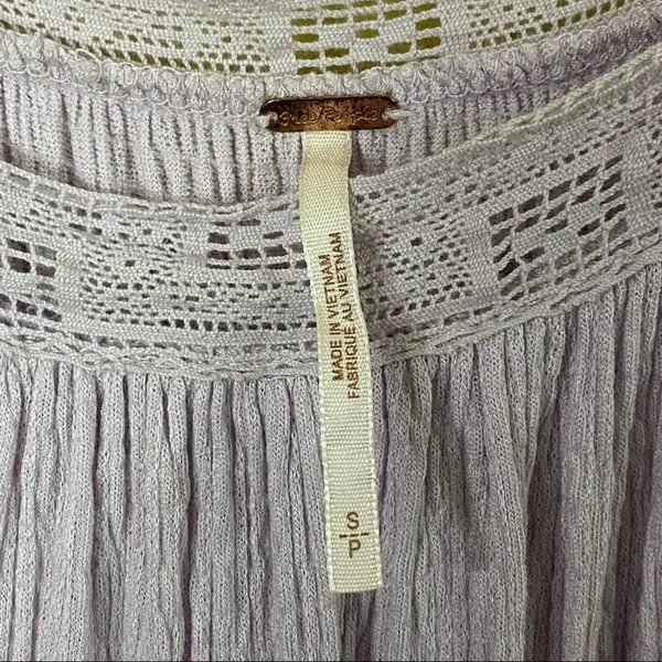 Free People Sweet Thing Tunic Dress In Lilac Size Small - Image 4