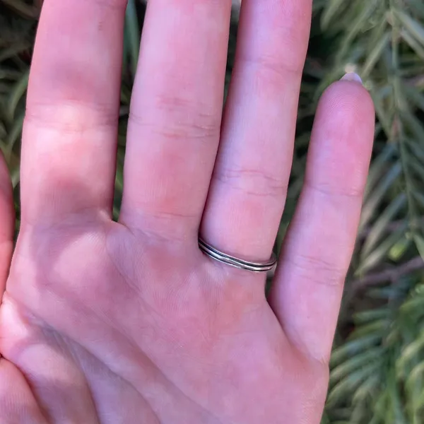 Free People Sterling silver butterfly ring sz 6 - Image 3