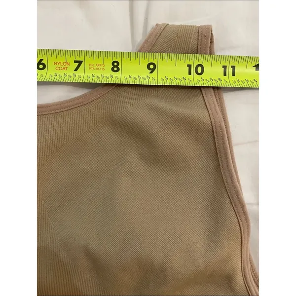 CamiShaper Women's 2X Shapewear Tank Top Camisole Beige Nude Body Shaper Support - Image 5