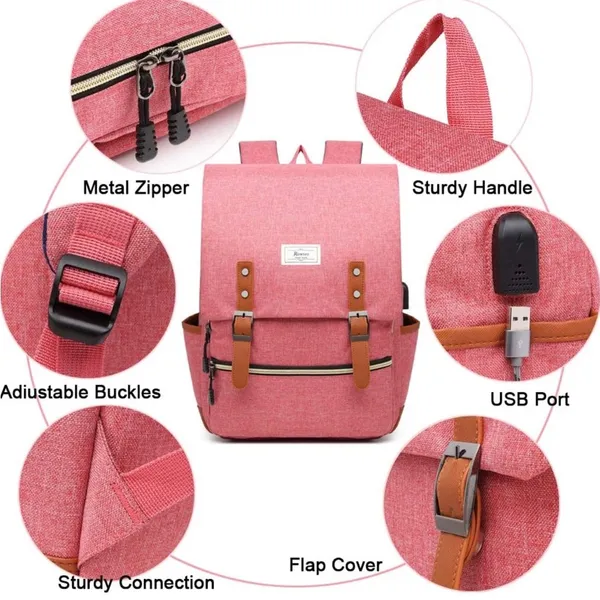 Backpack for airplane school baby adventure college sport everything you… - Image 5