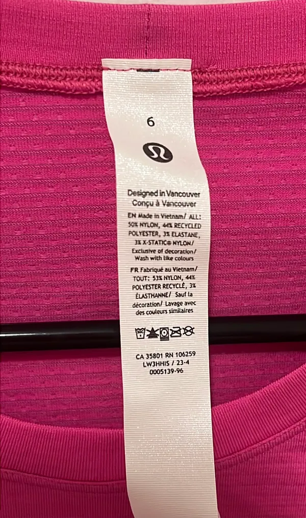 Lululemon Swiftly Tech Long Sleeve Top - Image 3