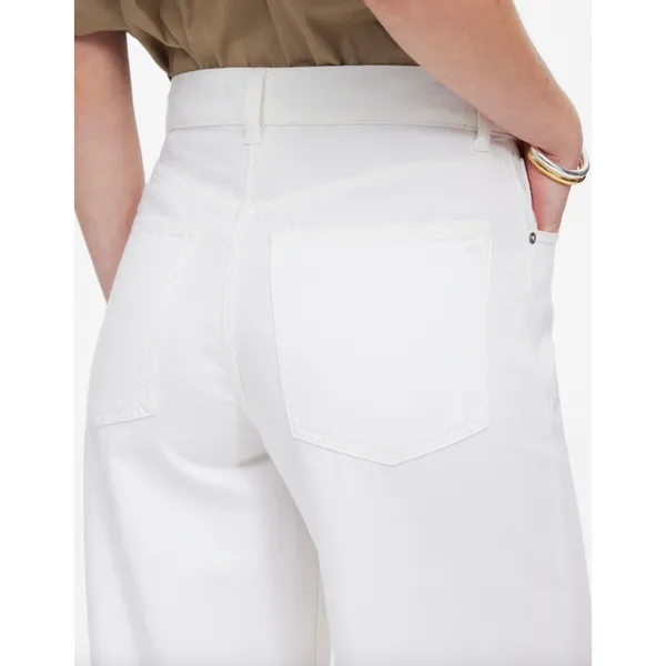 Madewell Superwide Leg Jeans Airy Denim Tile White High Rise Relaxed US 28 NWT - Image 5