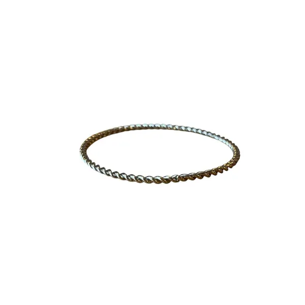 Silver Twist & rhinestone jewel Ball Bracelet Set costume unbranded regency glam - Image 5
