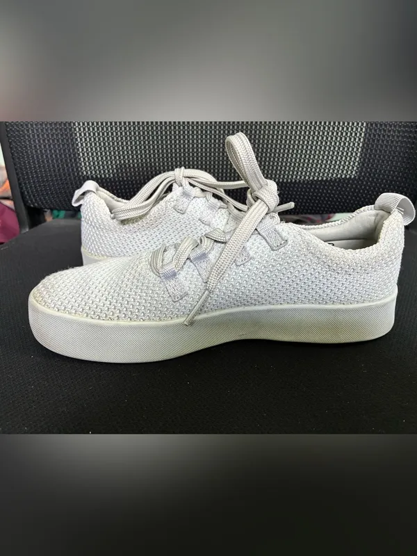 NOBULL Womens Recs Knit Training Shoes White Low Top Crossfit Sneaker Size 7 - Image 7