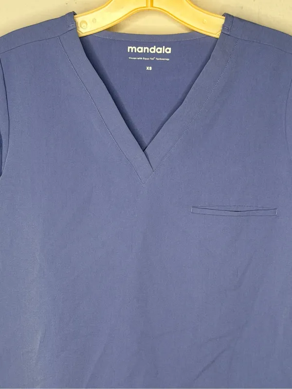 Mandala Scrub Shirt Size XS - Image 2