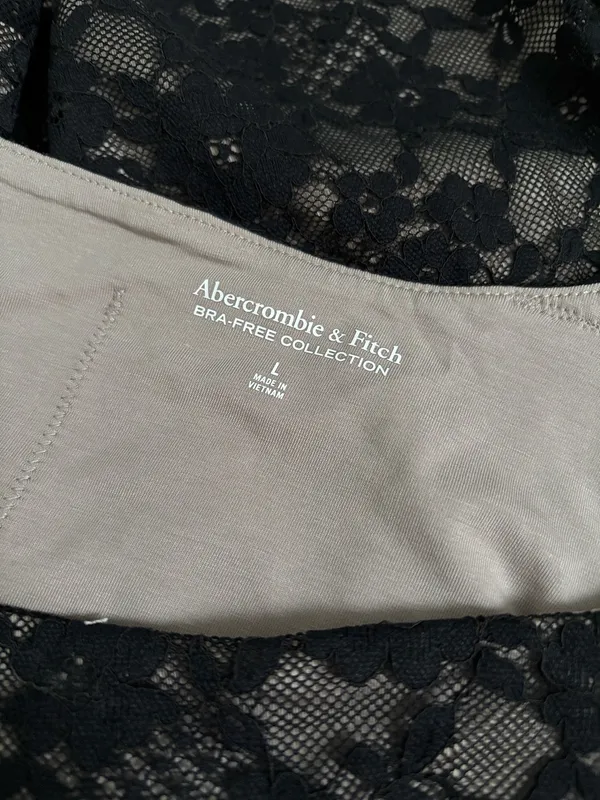 Abercrombie Bra Free Lace Top - Image 7