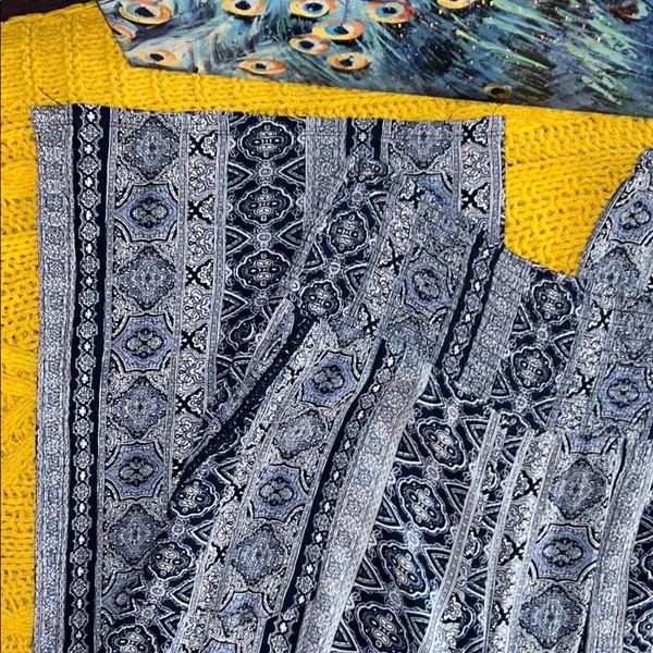 Anthropologie Size M Bohemian Patterned Pants - Image 2