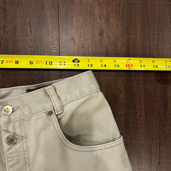 Vtg Lawman Jeans Superior Fit-Western Cowgirl 100% Cotton Sz-11 w/ Button Accent - Image 9