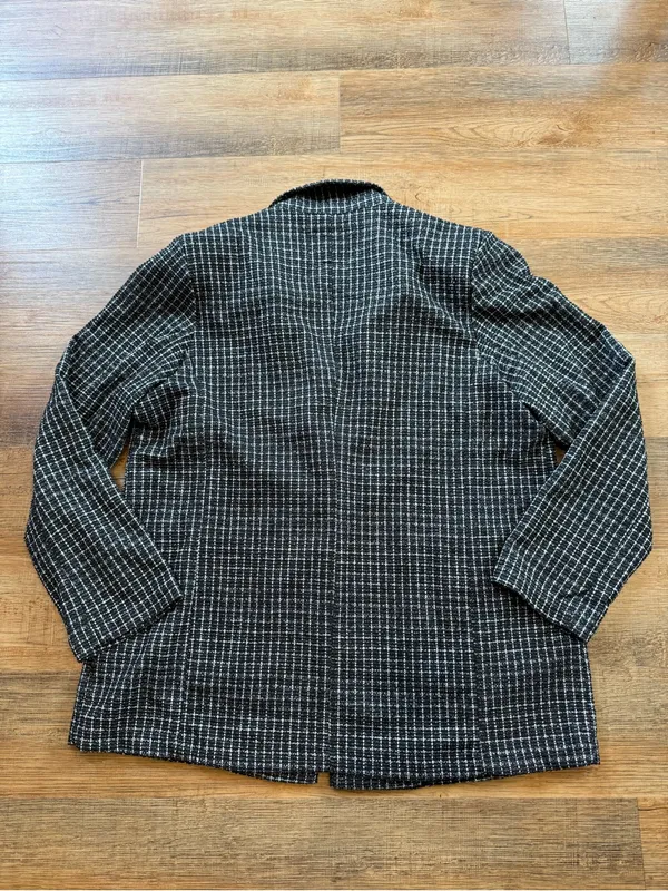 Sanctuary Black, White and Silver Tweed Blazer - Image 2