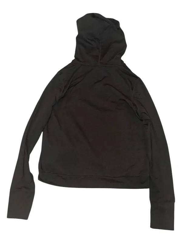 Vuori Women's Halo Essential Hoodie - Black Heather - Size Medium (Like New) - Image 5