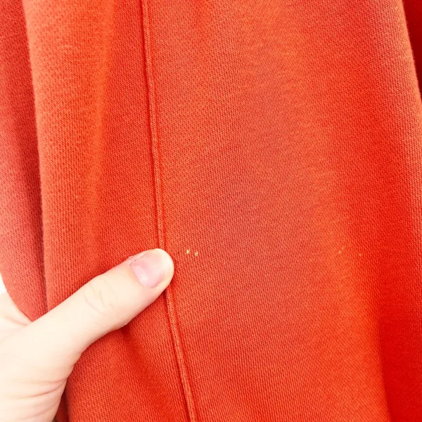Nike Womens Orange Rogue Oversized Fleece Streetwear Jogger‎ Sweatpants Size M - Image 3