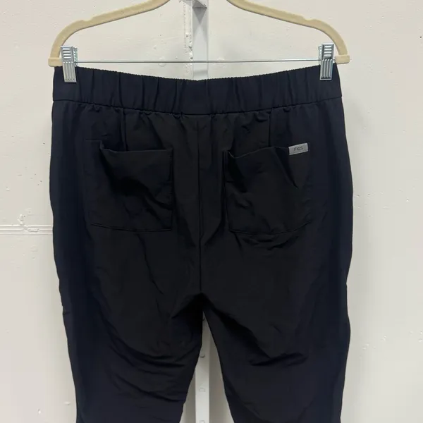 FIGSPRO Women’s Skinny Zip Fly Trouser™ Large Uniform Doctor Stretch Black‎ - Image 7