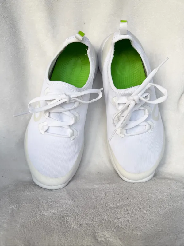 Oofos Sz 9 Eu40 00mg Sport LS Low Womens Sneakers Shoes White Recovery Comfort - Image 2