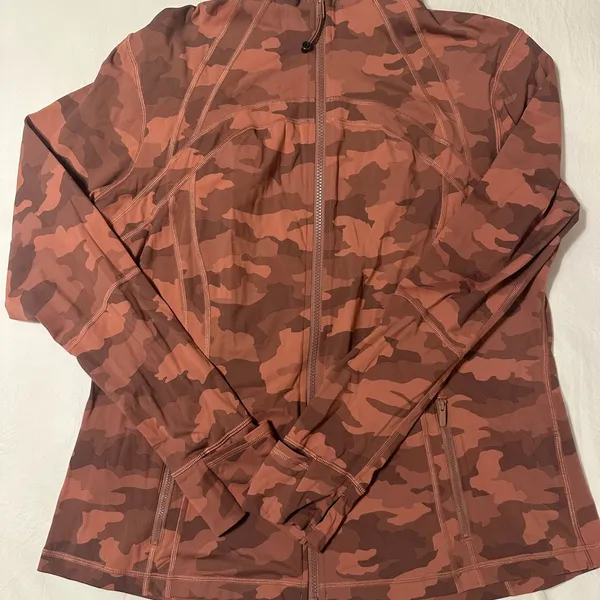 lululemon athletica Pink Camo Zip-Up Jacket - Image 2