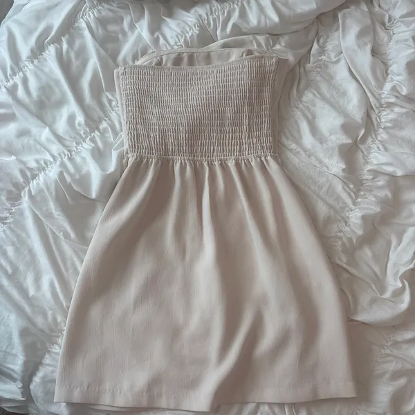 & Other Stories Cream formal dress - Image 2