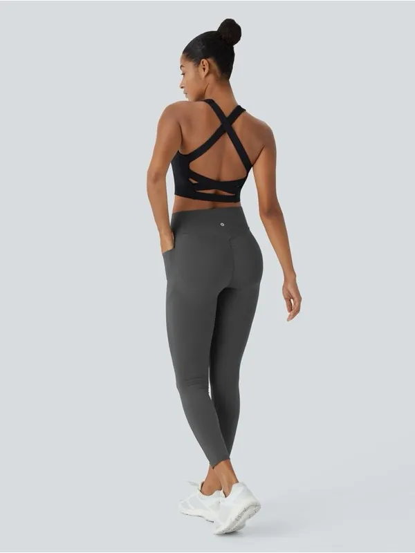 18HBB.- High Waisted Scrunch Butt Lifting Tummy Control Pocket Shaping - Image 5