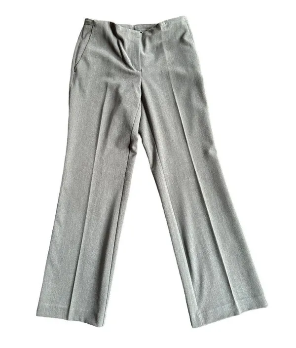 Chicos Womens Chicos 00 XS Gray Dress Pants Trousers - Image 2