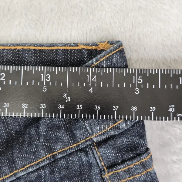 Tex By Max Azria Jeans Womens 2 Bootcut Dark Wash Blue Denim Low‎ Rise 29x31 - Image 7
