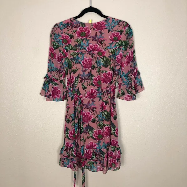 For Love and Lemons churro dress pink flamenco - Image 4