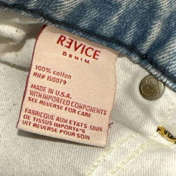 Revice Denim distressed jeans size 28 - Image 5