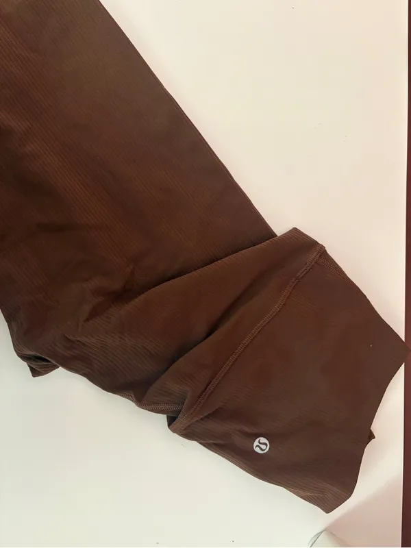 lululemon athletica Ribbed Leggings in Brown - Image 2