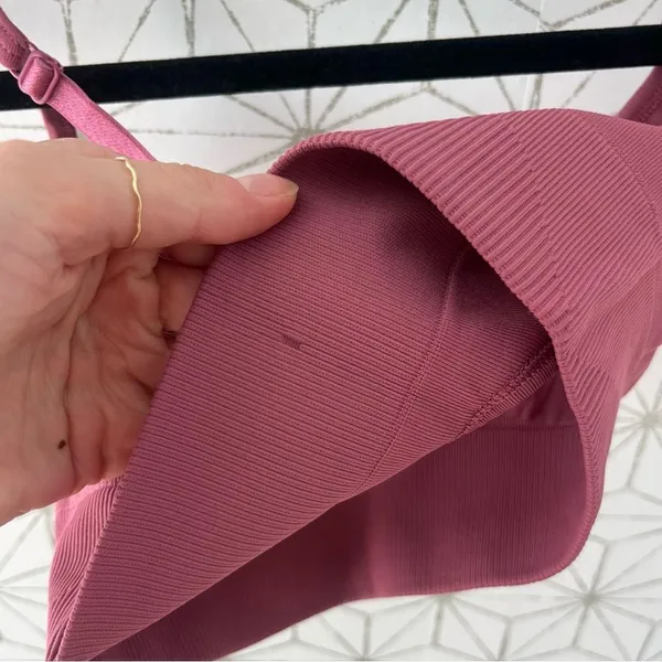 Lululemon Ebb To Street Bra II Moss Rose - Image 7