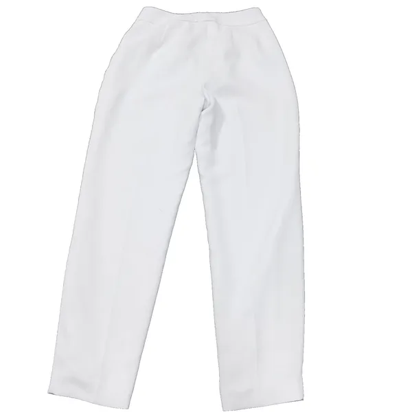 Express Ankle High Rise Trouser Dress White Pants cropped sz 0R career‎ office - Image 3