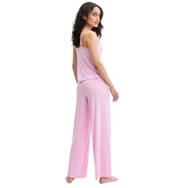 NEW INC International Concepts Lace-Trim Knit Lounge Sleep Tank Top Pale Pink XS - Image 6
