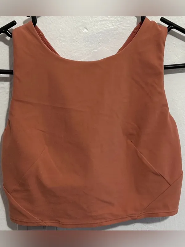 Lululemon athletica Women's Forward Fold Bra Rustic Coral Size 8 - Image 4