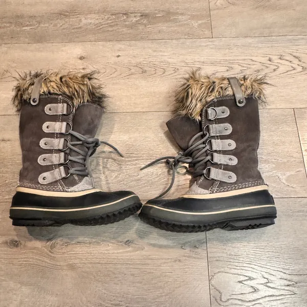 Sorel Joan of Arctic Winter Snow Boots Faux Fur Lined Waterproof Lace‎ Up Sz 5.5 - Image 9