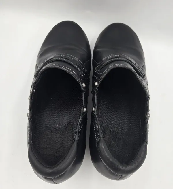 Abeo 24/7 Carina Slip On Slip Resistant Shoes Black Women's Size 7.5 Work Clogs - Image 3