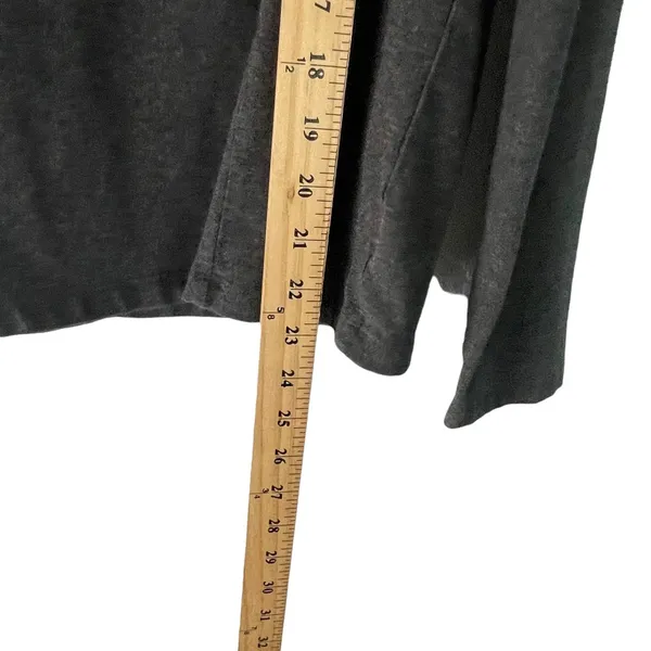 Eddie Bauer Women's Size‎ Small Petite Soft Grey Baselayer Turtle Neck Top - Image 6