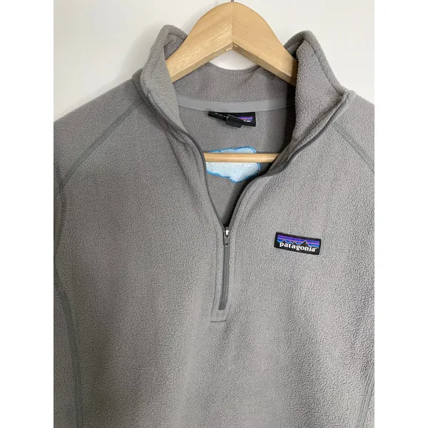 Patagonia Micro D Microfleece 1/4 Zip Pullover Womens Medium Flawed - Image 3