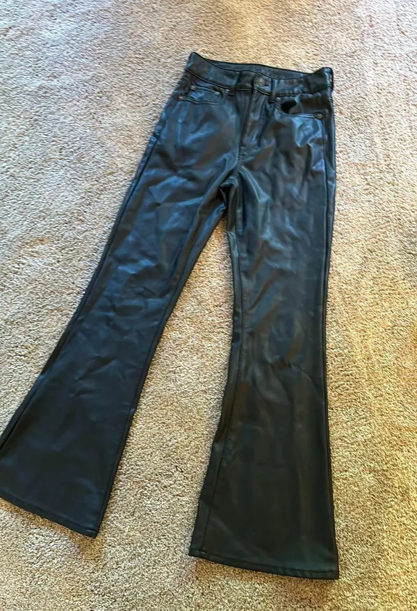 American Eagle Leather pants - Image 2