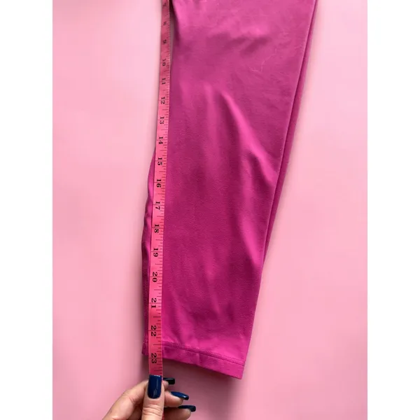 All‎ in Motion Everyday Soft Ultra High Rise 7/8 Leggings Pink Womens Medium - Image 5