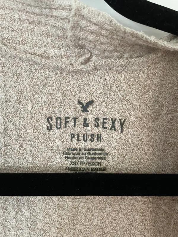 American Eagle Soft And Sexy Plush Cardigan - Image 3