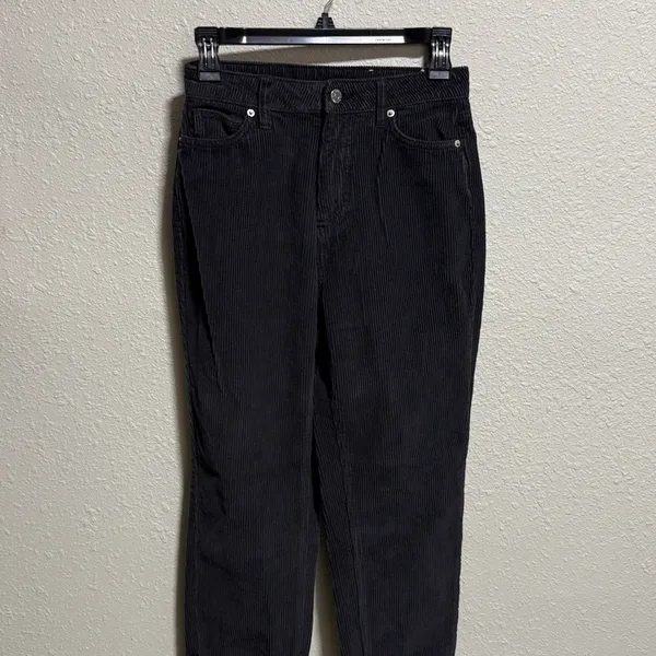 BDG Urban Outfitters High Rise‎ Mom Corduroy Pants Size 25 Gray - Image 5