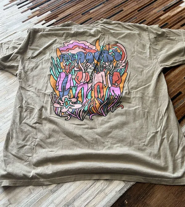 Graphic tshirt the doors Tan Size XL - Image 2