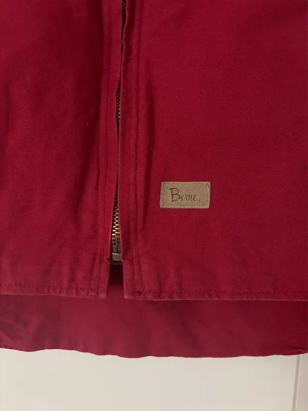Berne Canvas Vest Pink Size M - Image 6