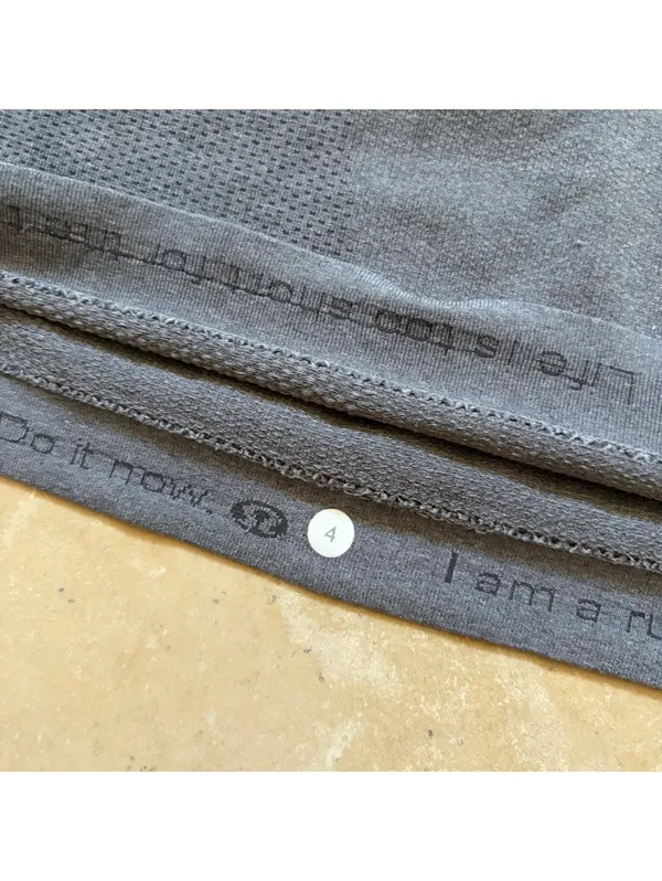 Lululemon Swiftly Tech Racerback Tank Top Heathered Gray Women's Size 4 - Image 6