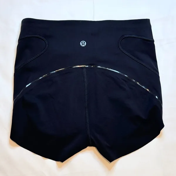 Lululemon Nulux Tight-Fit High-Rise Track Short 2.5" - Black - 4 - Image 7
