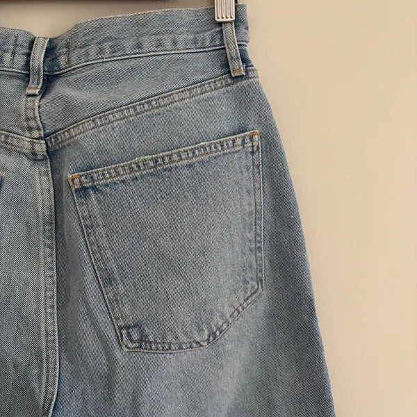 AGOLDE Light Wash 90s Straight Leg Jeans Sz 26 - Image 6