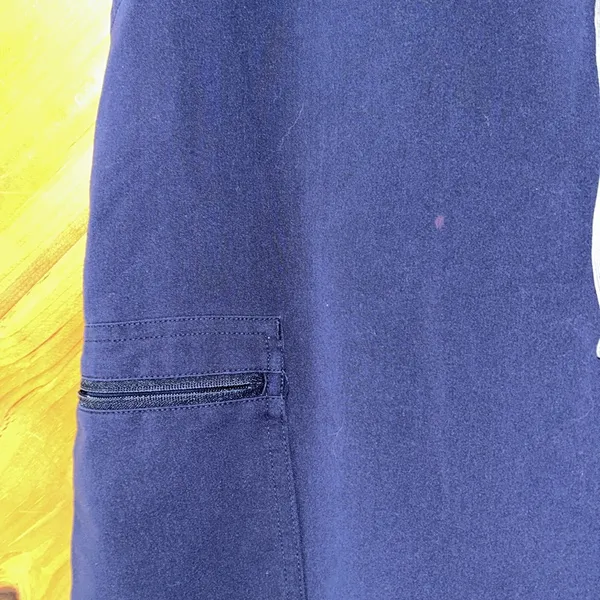 FIGS scrubs navy blue technical collection pants - Image 4