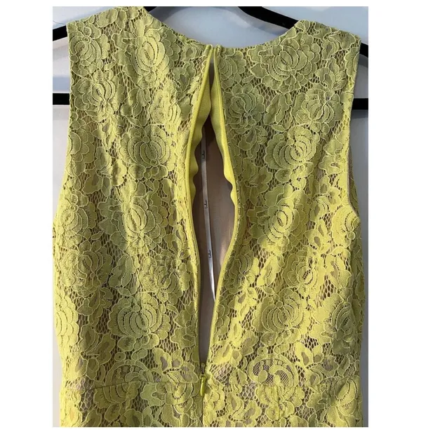 Yellow Lace Lulus Mini Dress - Image 5