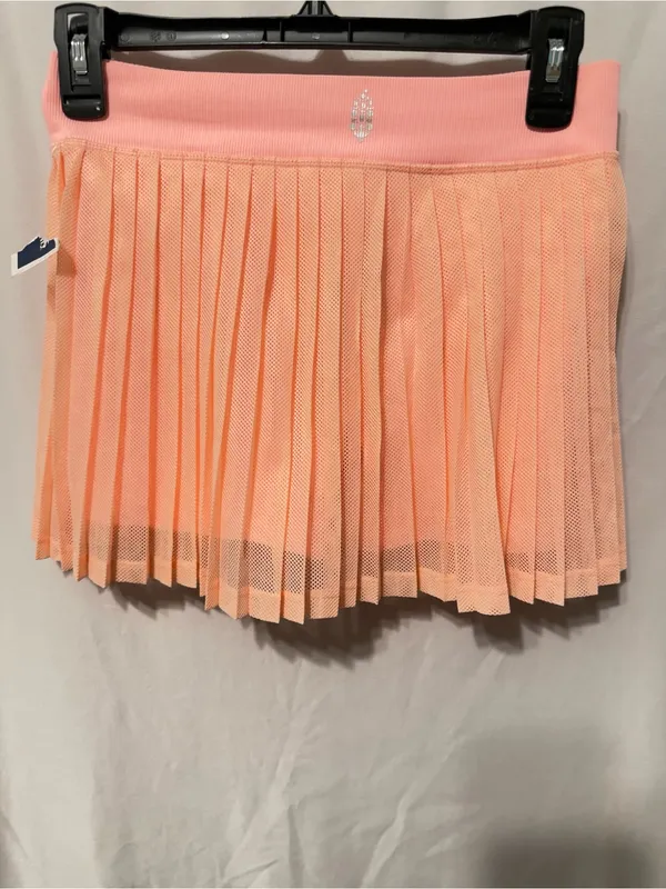 FREE PEOPLE Rally Ruffle Mini Skirt in Pastel Peach Size XS/S NWT - Image 6