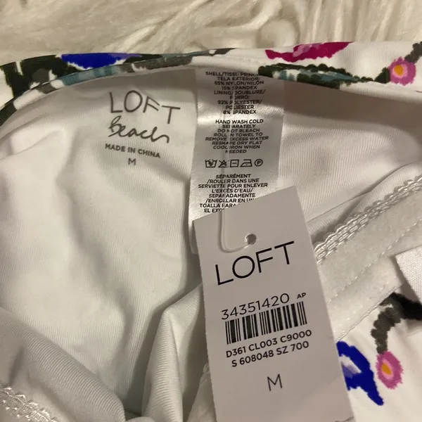 Loft Women’S One Piece Swim Size M Brand New With Tag See All Photos - Image 6