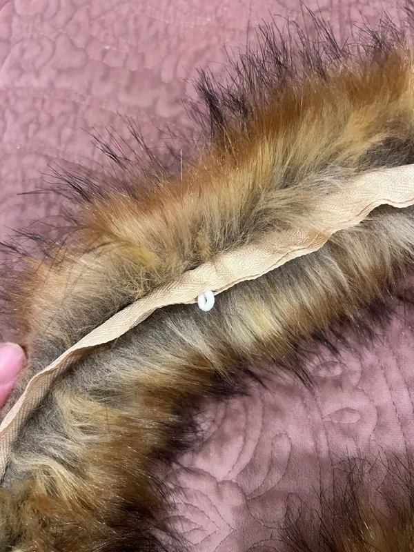 Faux Fur Collar Scarf - Image 3